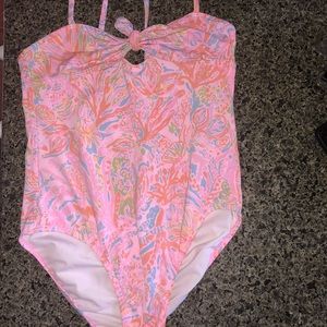 Lilly Pulitzer girls size 10 bathing suit